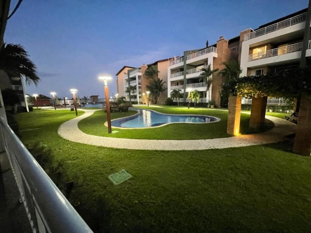 Terramaris - Aptos Vista Mar, Pe Na Areia, Vizinho Ao B Park Aquiraz Exterior foto